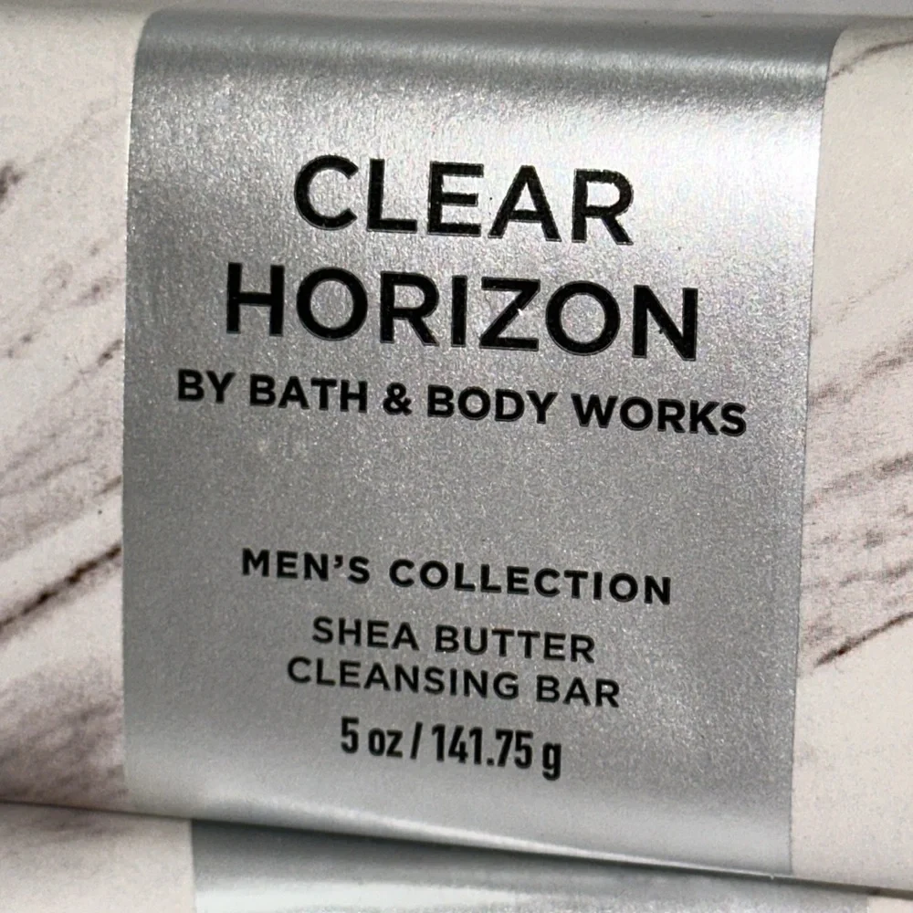 NWT Bath & Body‎ Works Clear Horizon soap 5 oz. Shea butter cleansing bar Men’s
